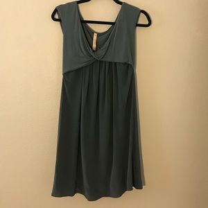 Empire waist chiffon dress